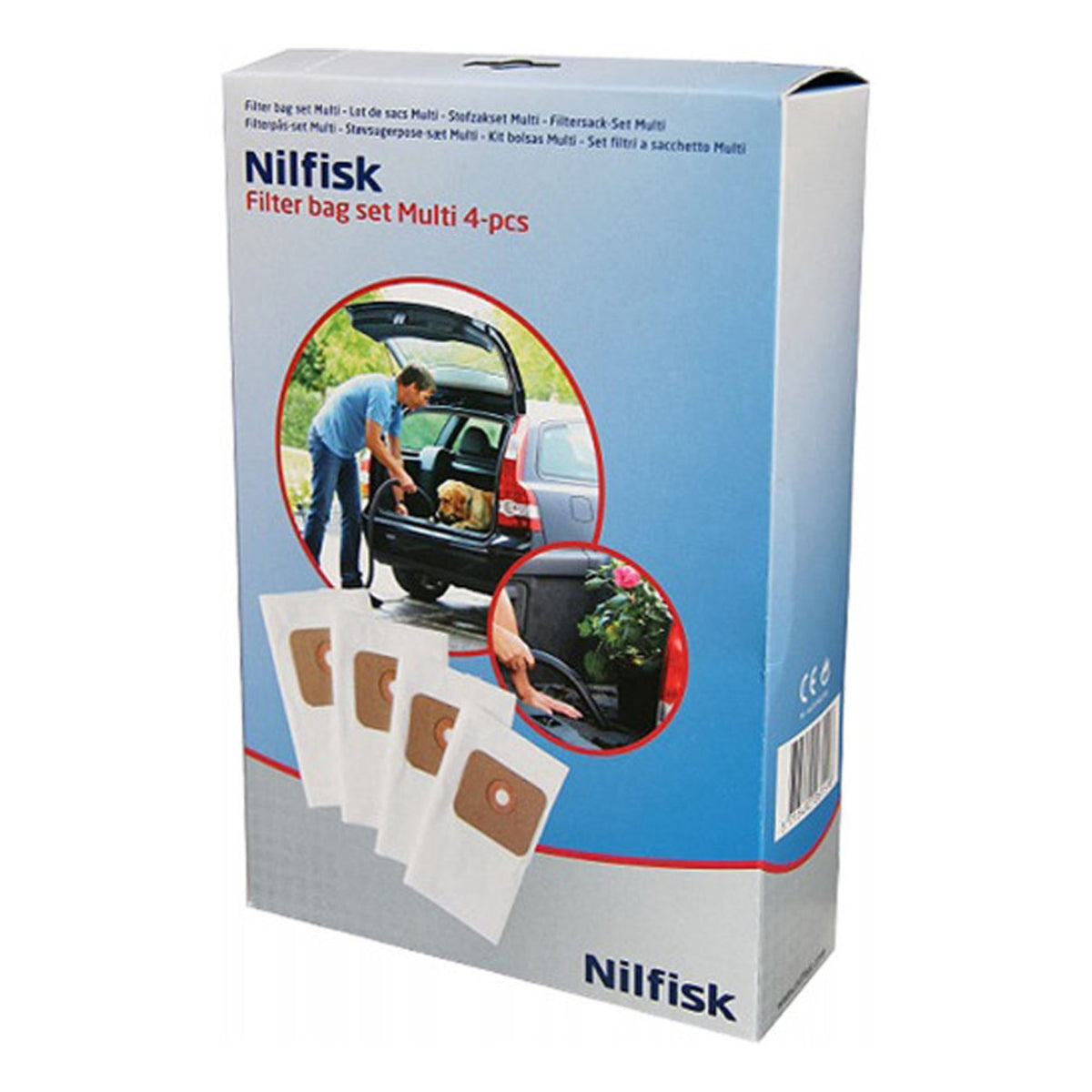 Bolsas aspirador Nilfisk Business 4.5L - 5 unidades - 82222800
