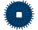 Manómetro protector goma Ø 63mm. (azul)
