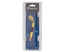 Manguera flexible 12 cm para R410a 1/4" SAE a 1/2" 20 UNF
