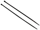Abrazadera de nylon 2,5x203mm negra