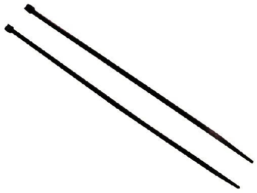 Abrazadera de nylon 2,5x203mm negra