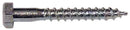 Tornillo cincado 8x60mm para taco 1 u.