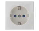 Base de Superficie Schuko Blanca 16A 250V | AS07101