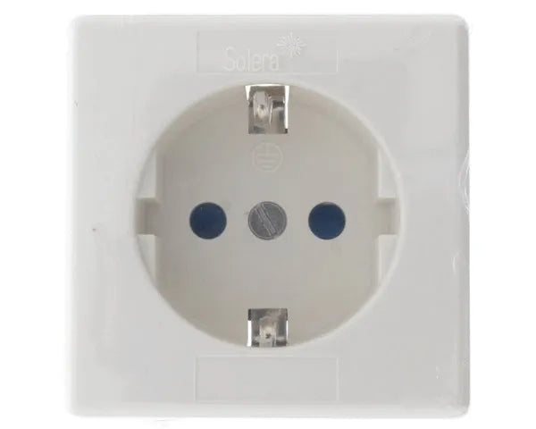 Base de Superficie Schuko Blanca 16A 250V | AS07101