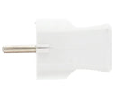 Clavija schuko blanca 16a 250v | AS07102