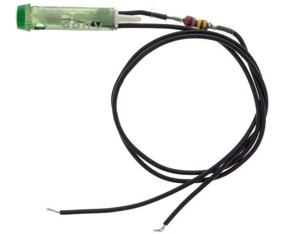 Piloto neón verde ø 6mm 220v s183