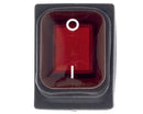 Interruptor bipolar 1t con piloto rojo