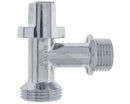 Grifo lavadora universal 90º cromado