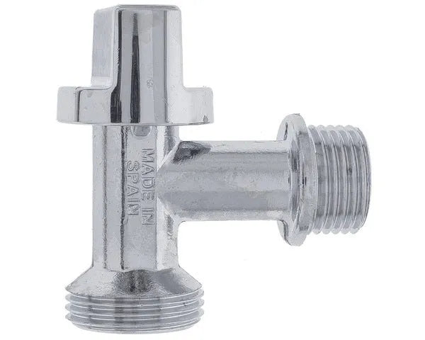 Grifo lavadora universal 90º cromado