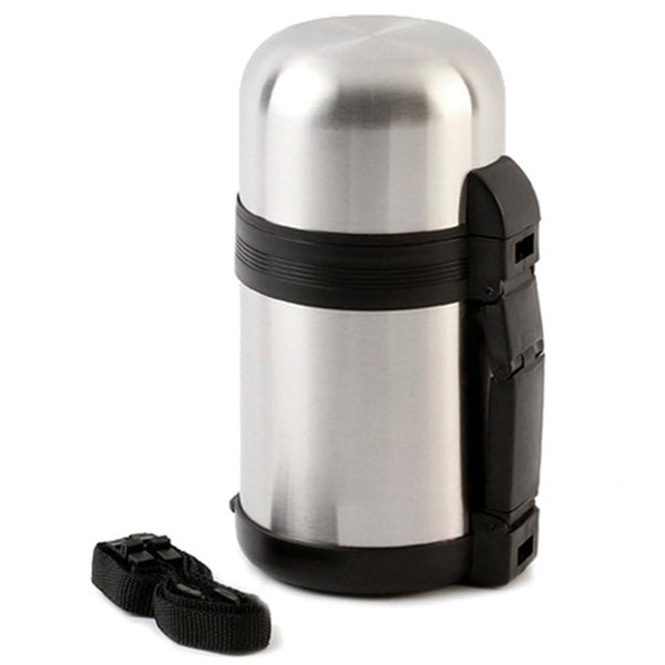ALZA DUO termo doble uso (solidos y liquidos) inox 1 litro