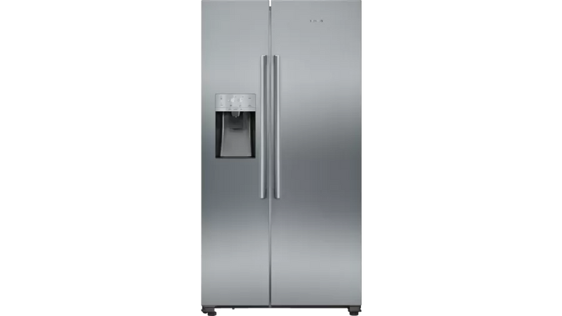 Frigorífico americano Siemens IQ500, Side By Side, Acero anti-huellas KA93DAIEP