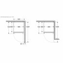 Frigorífico Siemens IQ500, Frigorífico Combinado De Libre Instalación, 203 X 60 Cm, Acero Antihuellas KG39NAICT