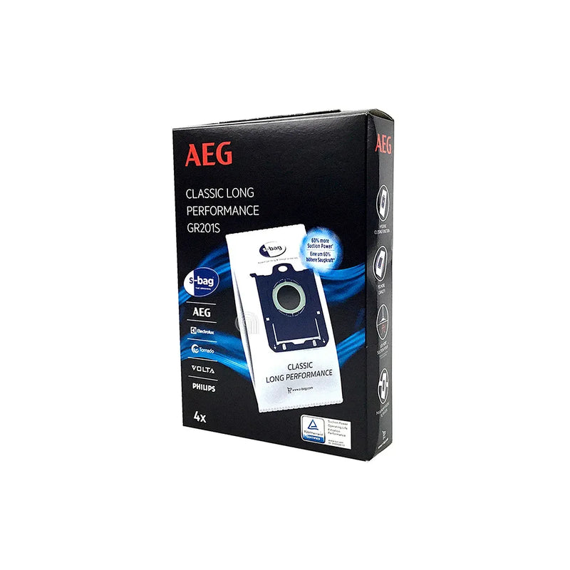 Set 4 bolsas originales para aspiradoras Electrolux con código 9001684746