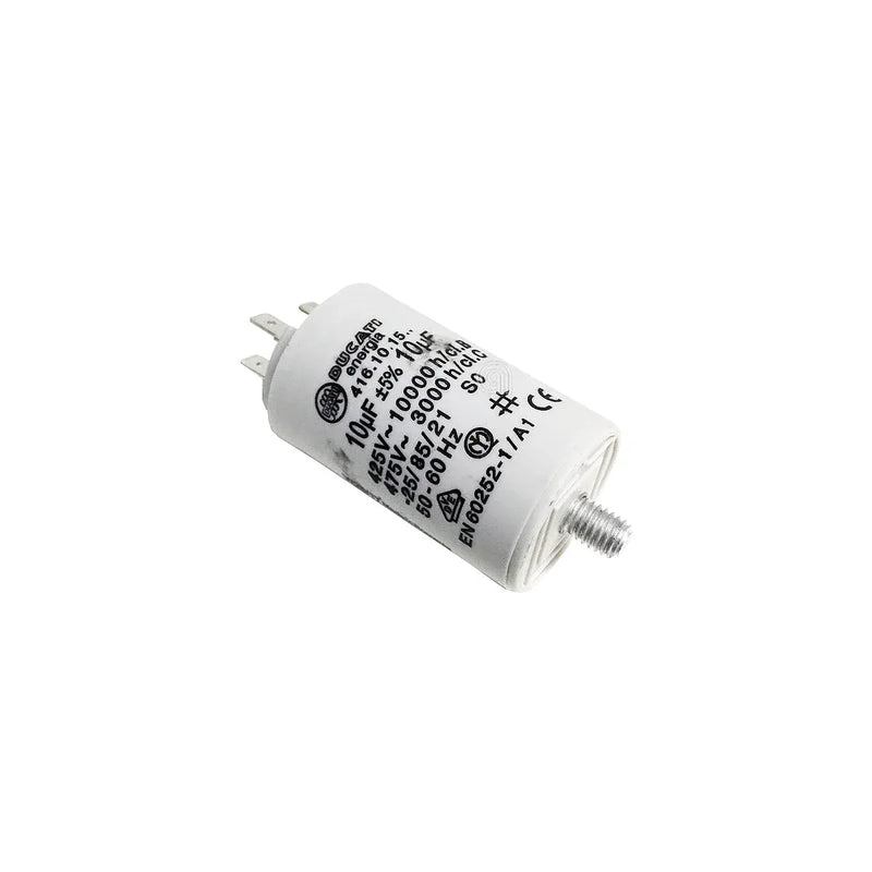 capacitor 10uf para lavadora electrolux original 50246548007