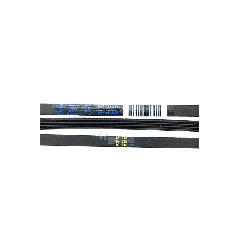 Correa J4 1265 Poly-V para lavadora Whirlpool y Indesit original
