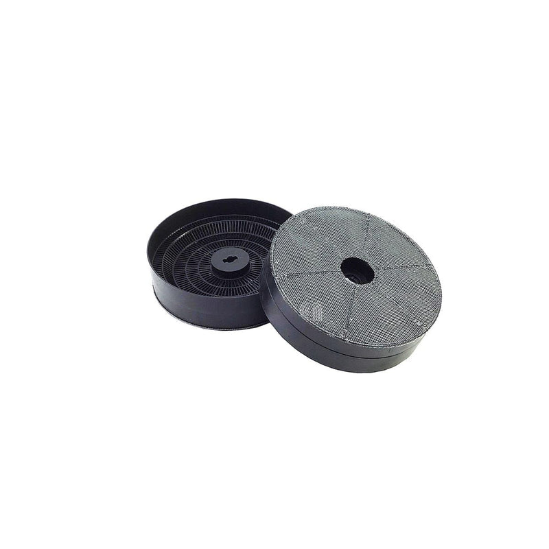 Set 2 filtros de carbón circular GPZ 600 para campana Whirlpool