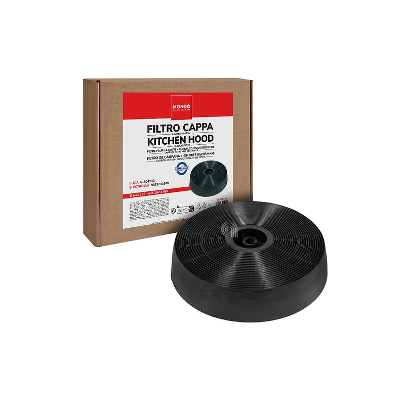 ELECTROLUX, ELICA, TEKA - Filtro de Carbón Circular Extractor hood - 61801232