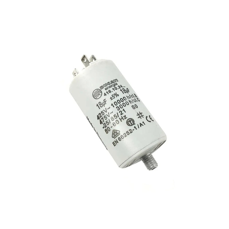 Capacitor 18uF lavadora Electrolux original 50246552009