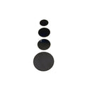 set cubiertas capsulas quemador electrolux zanussi negro 4 piezas