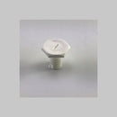 Pata regulable blanca d17,7x37,5 para frigorífico Indesit y Whirlpool