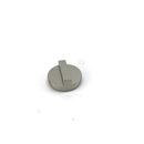Pomo para vitrocerámica Whirlpool y Indesit FTGH 2016 nichel brushed
