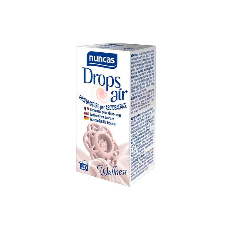 Nuncas drops air wellness perfumador para secadora 20 ciclos