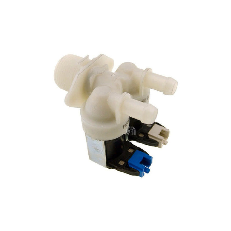 Válvula solenoide 2 vías 180° Rast2.5 original Whirlpool lavadora