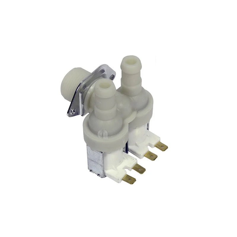 UNIVERSALE - Electroválvula 2 vías 90° 15mm para Lavadora - AST-00208054