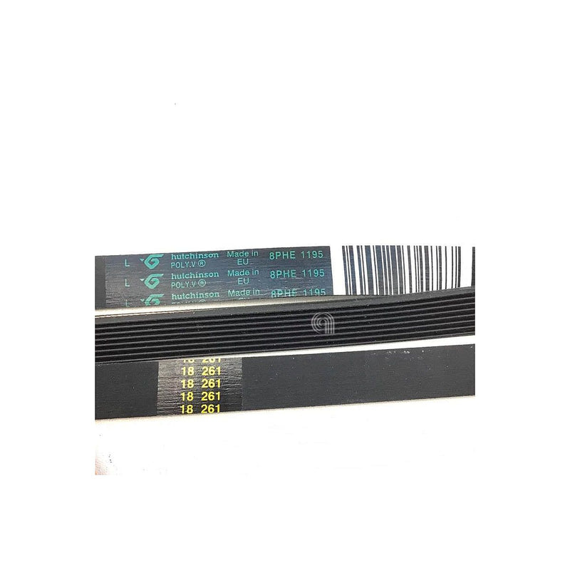 Correa H8 1195 Poly-V para lavadora Whirlpool y otras marcas