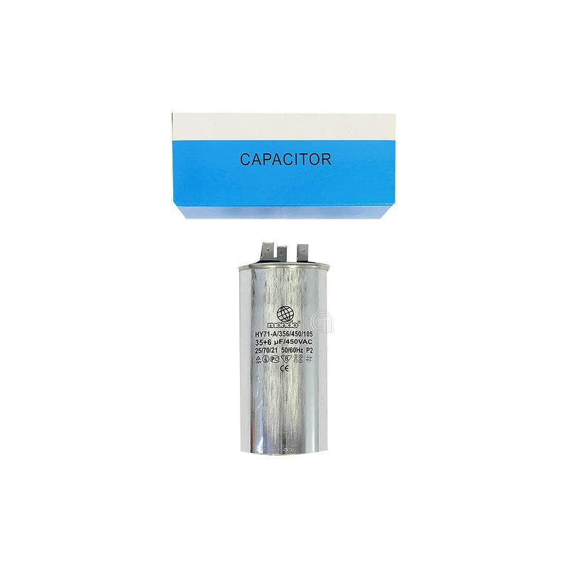 UNIVERSAL - Condensador doble 35µF + 6µF 450V frigorífico - AST-00230354