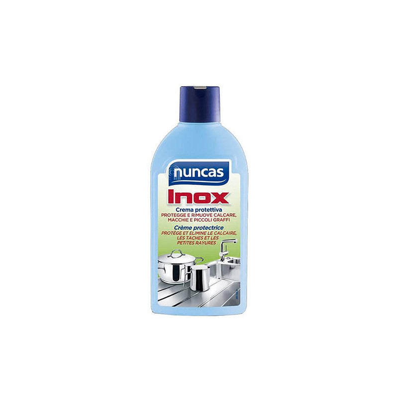 Crema detergente nuncas acero inoxidable 250ml antimanchas