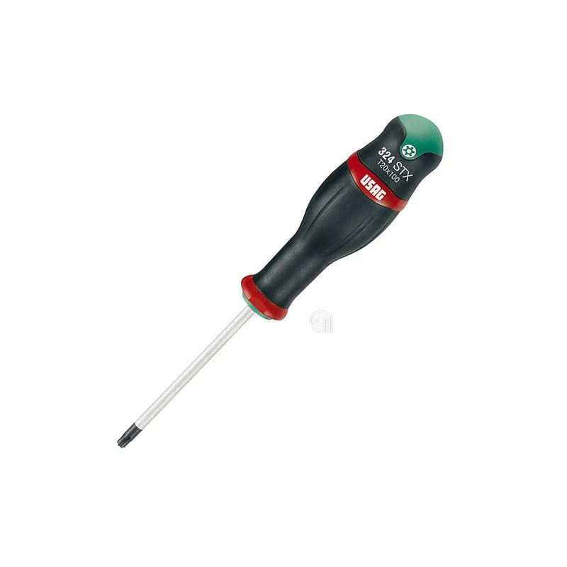 Destornillador torx con foro T20x100 USAG mango ergonómico