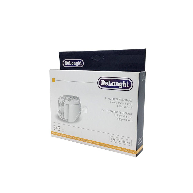 kit 3+6 filtros para freidora De Longhi 5512510041 original