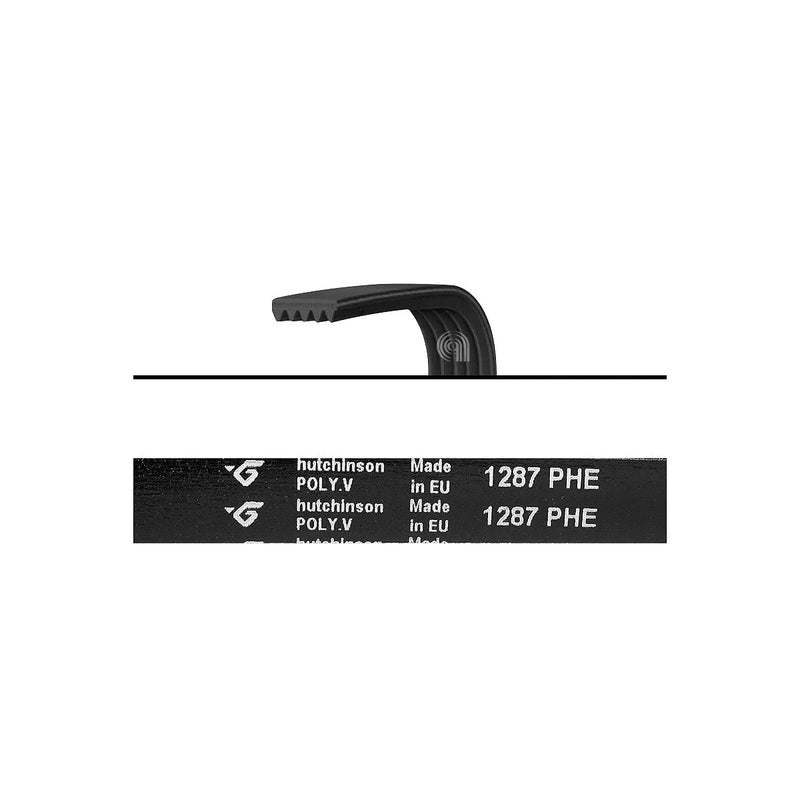 ELECTROLUX, WHIRLPOOL, AEG, INDESIT - Correa de lavadora 1287 H8 - 1326721006