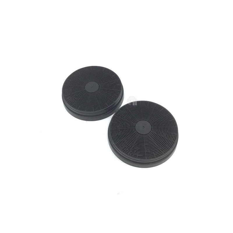 Set 2 filtros de carbón circular CF110 para campana Candy