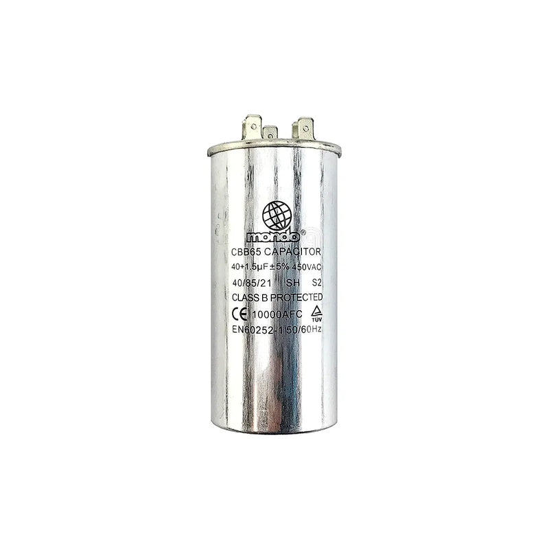 UNIVERSAL - Condensador Doble 40+1.5 µF 450V Aire Acondicionado - AST-00230534