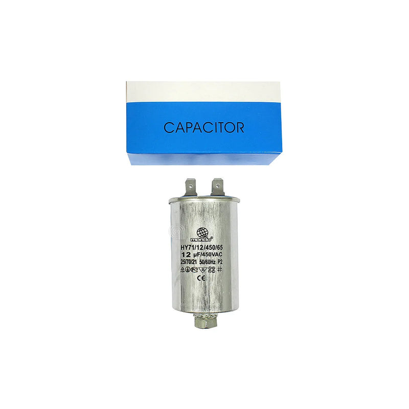 UNIVERSAL, MONDO - Condensador Metálico 12µF para Lavadora - AST-00230316