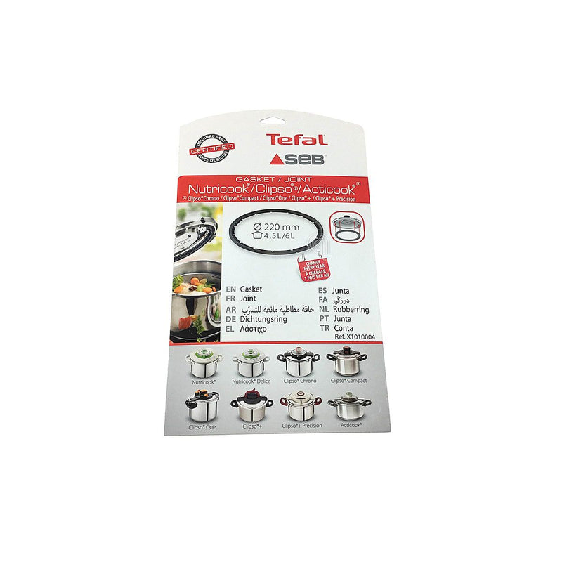guarnición junta olla presión 4.5-6L 220 mm Tefal Moulinex