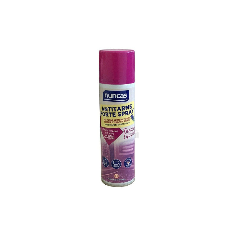Nuncas antitarme forte spray lavanda 250ml insecticida textil