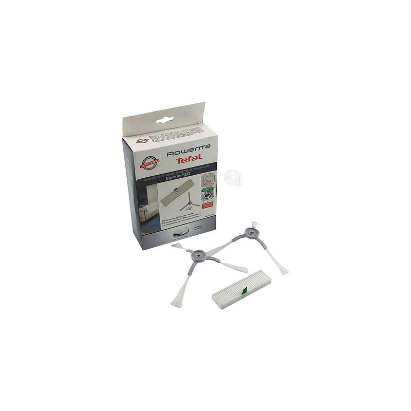 set filtro y 2 cepillos laterales para aspiradora Rowenta ZR740003