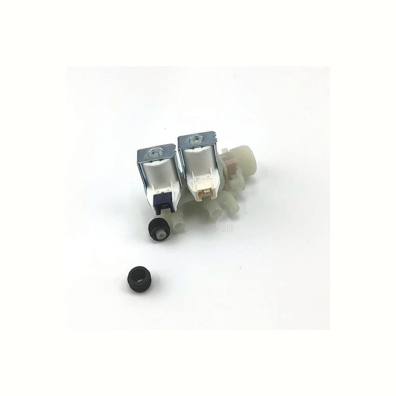 Válvula solenoide 2 vías 180° original Whirlpool Indesit C00345627