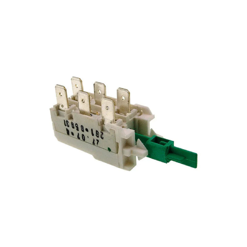 Interruptor botón lavadora Whirlpool Indesit C00378066
