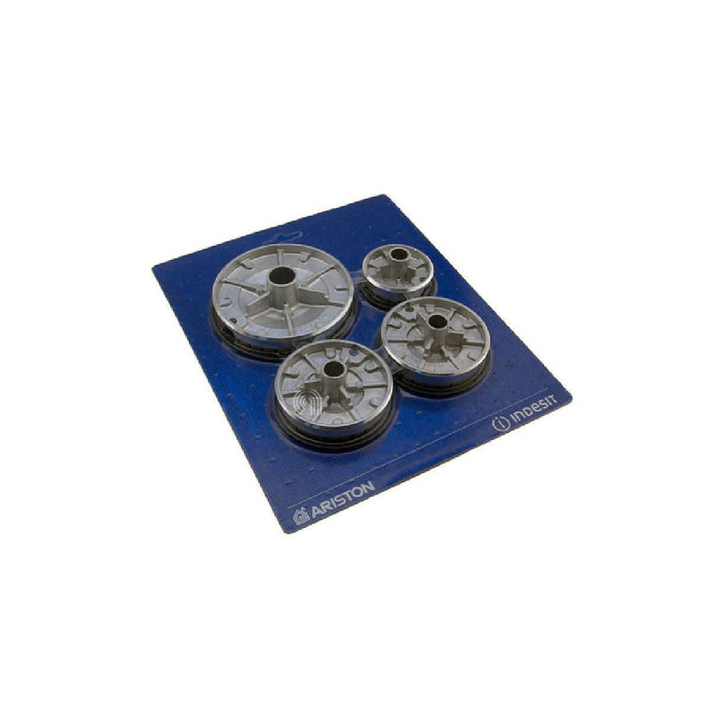 Kit quemadores y chapitas para cocina Whirlpool Indesit