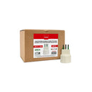 set 10 adaptadores enchufe italiano 2p+t 10a a schuko