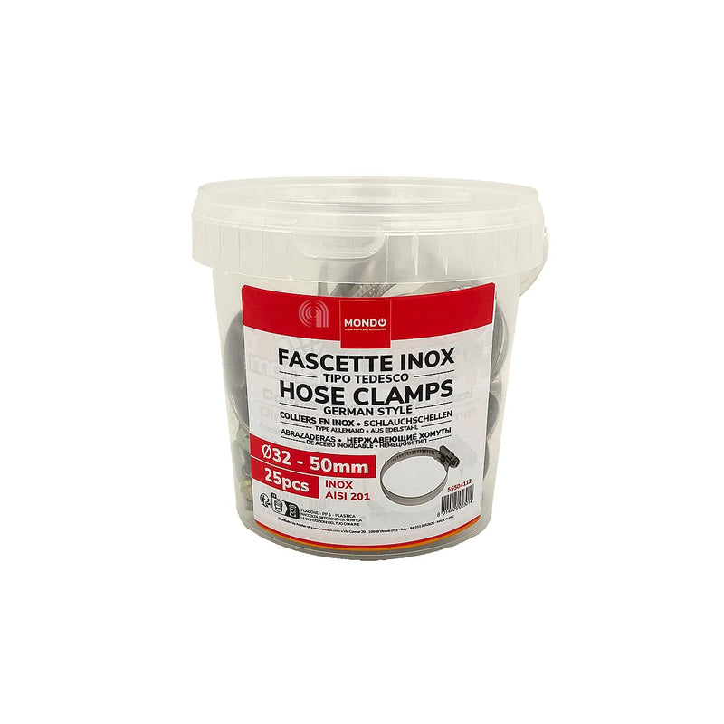 MONDO - Fascetas Inox Accesorios - AST-55504112