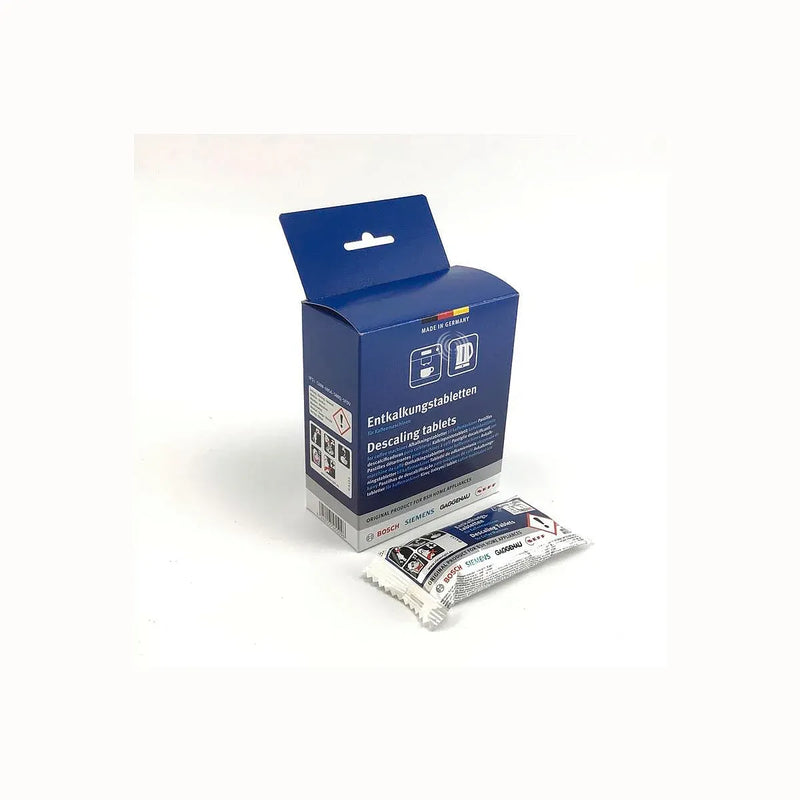 pastillas descalcificadoras Bosch para cafetera 12x18gr