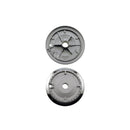 ARISTON, INDESIT, NARDI, SMEG - Quemador Rápido de Aluminio Encimera - B3620