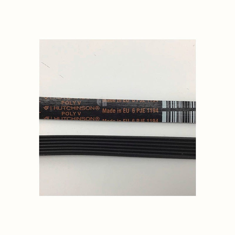 Correa J6 1194 Poly-V para lavadora Whirlpool e Indesit
