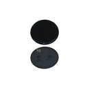 cappello defendi auxiliar negro brillante para cocina Bompani