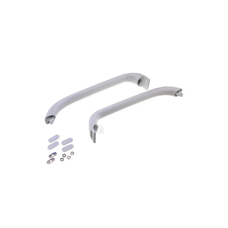 Manilla puerta original para nevera Bosch con tornillos blanca